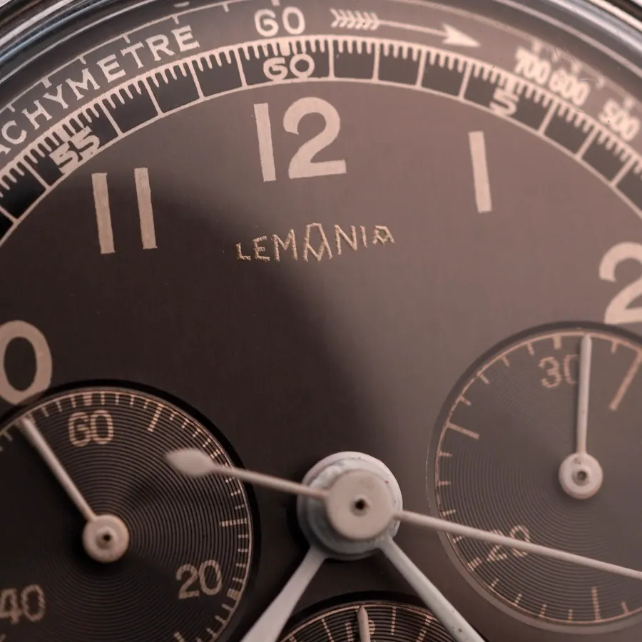 Lemania Chronograph 805 Gray Dial - wunderschöner Zustand
