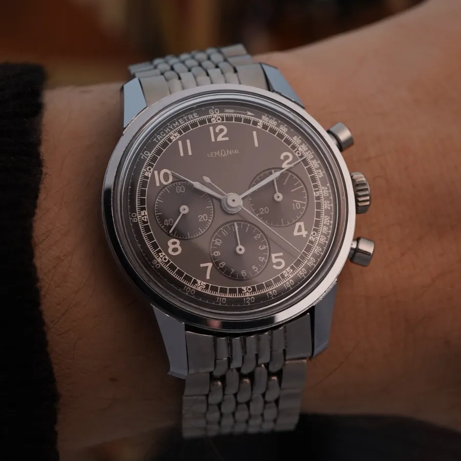 Lemania Chronograph 805 Gray Dial - ein echter Vintage-Hingucker