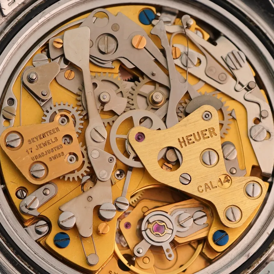 Heuer Autavia 1163 GMT Automatic MK2 - automatic Heuer caliber 14