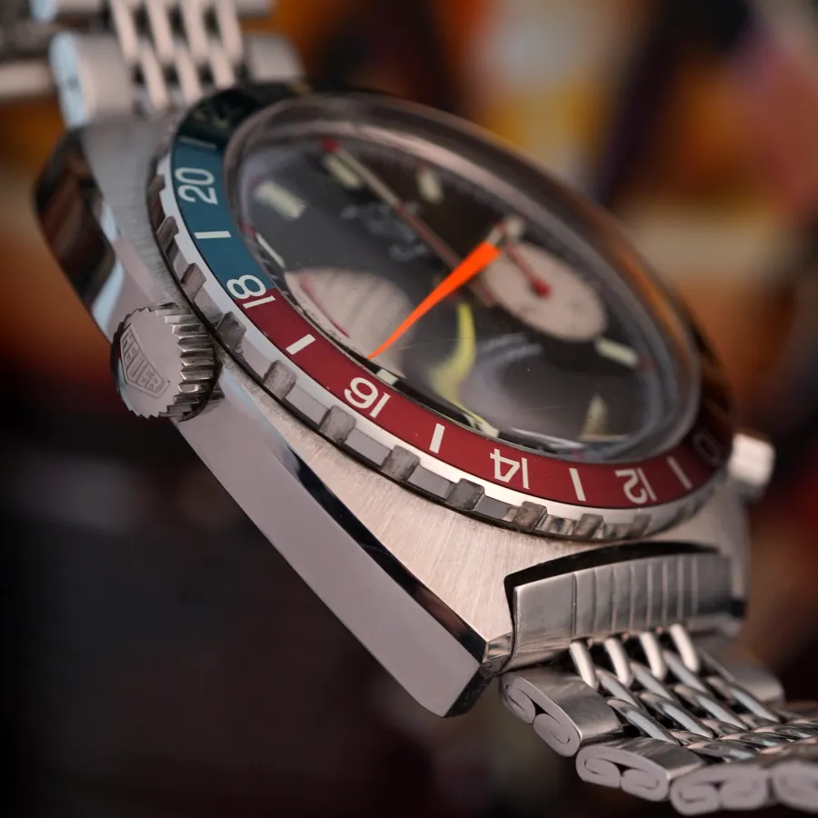 Heuer Autavia 1163 GMT Automatic MK2 - fantastic condition of the case