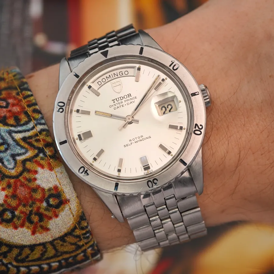 Tudor Date-Day 7020/0 - Jumbo - großes 39 mm Edelstahlgehäuse sorgt für eine markante Präsenz