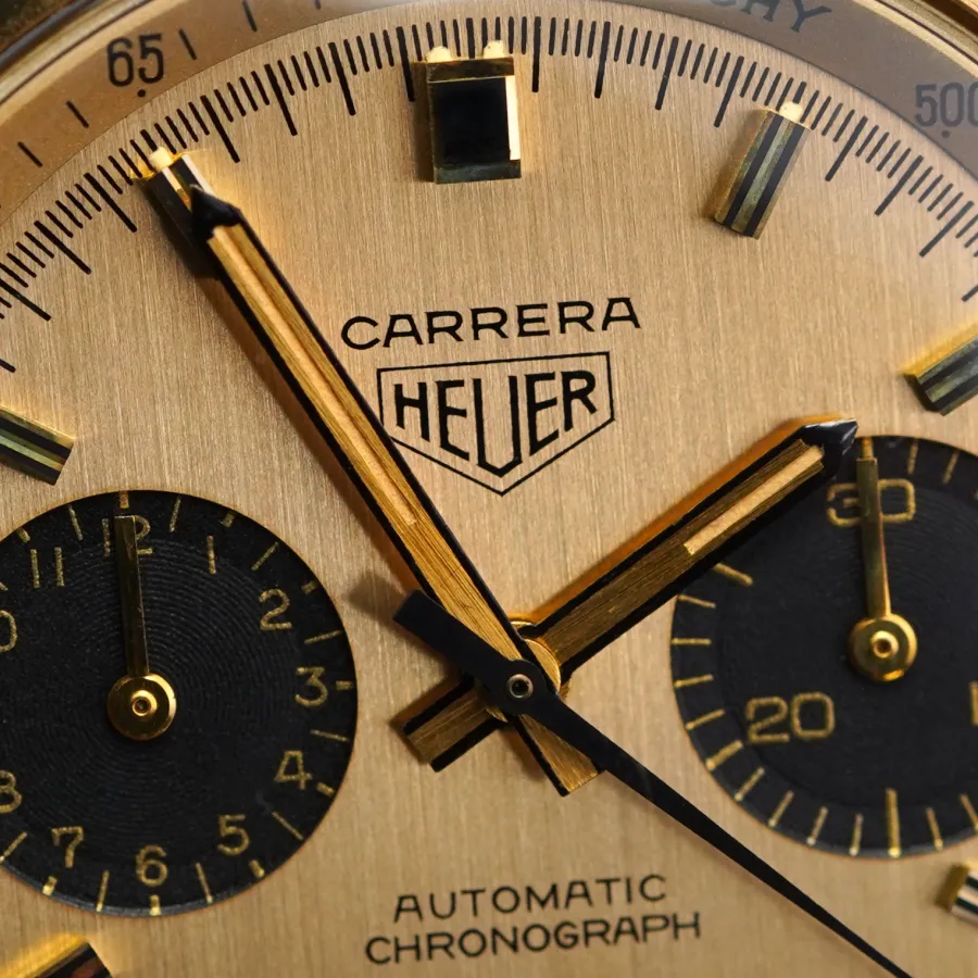 Heuer Carrera 1158 CHN - NOS - perfekter Schliff