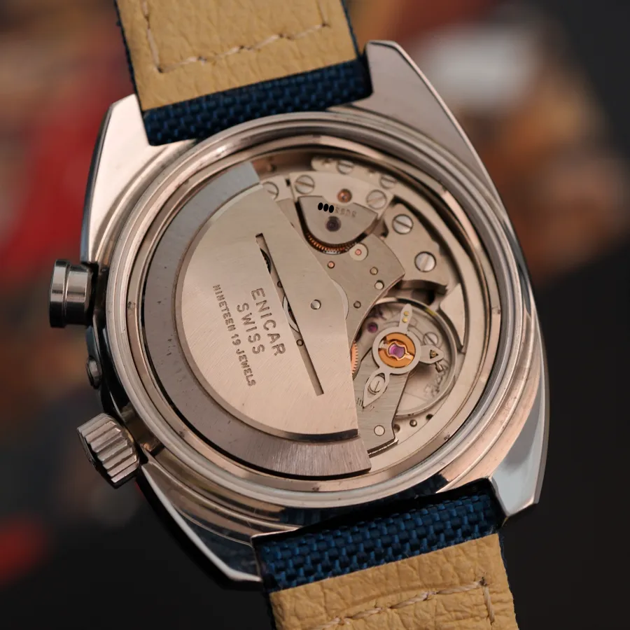 Enicar Memostar 298-01-01 Alarm - automatic caliber Lemania 2980