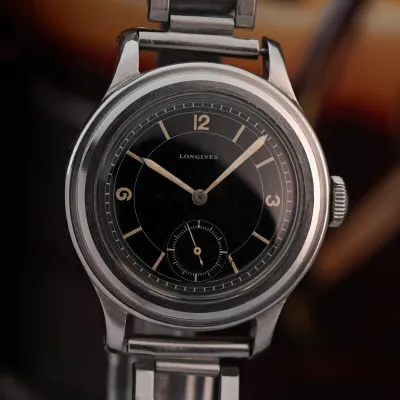 Longines Tre Tacche 5182 Black Dial