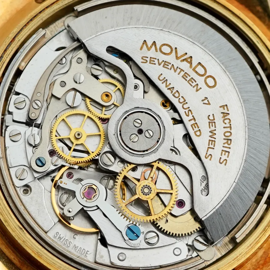 Movado Astronic HS360 30.0010.436 - 18k Gold - legendary automatic chronograph calibre 3019 PHF “El Primero”