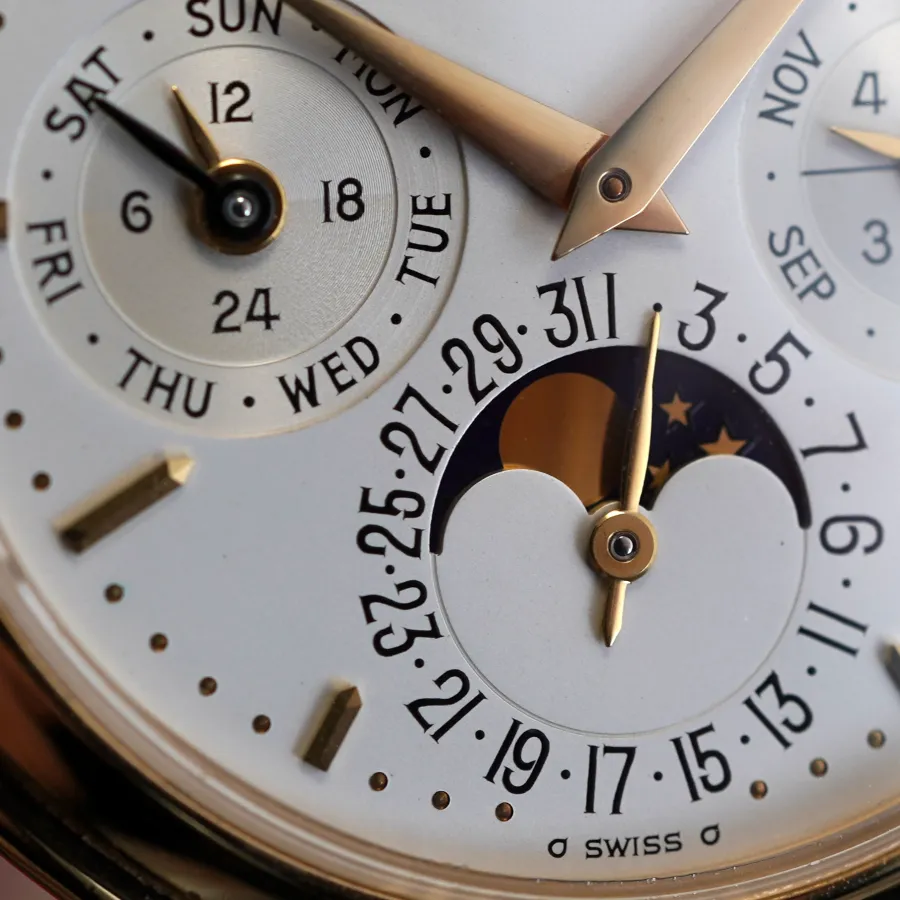 Patek Philippe Ewiger Kalender 3945/1 Original Accessories - Sigma-Zifferblatt