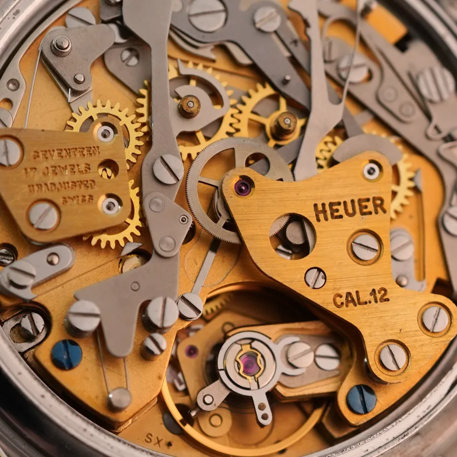 Heuer Carrera 1153 Wide Markers - Heuer Automatik Kaliber 12