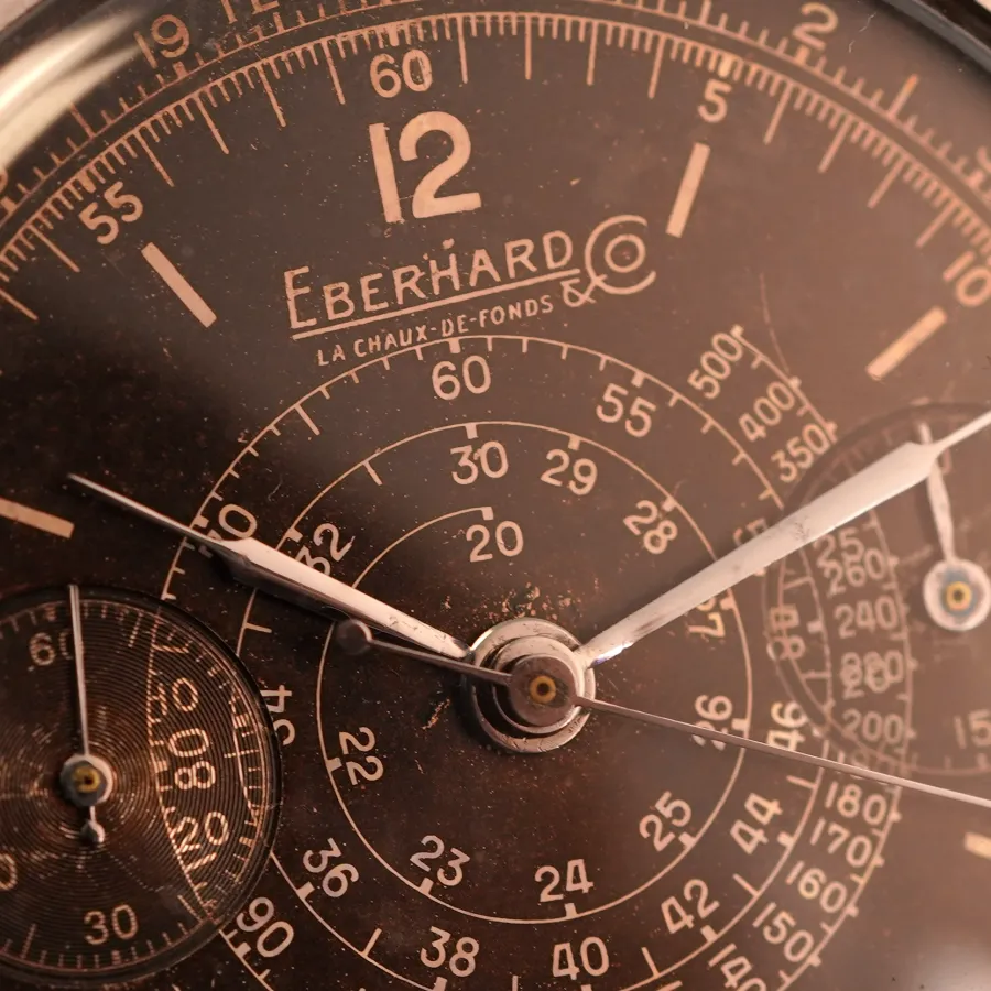 Eberhard Pre Extra Fort Tropical Dial - snail scale