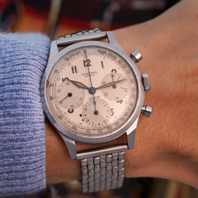 Universal Genève Compax 22499 Two-Tone Dial