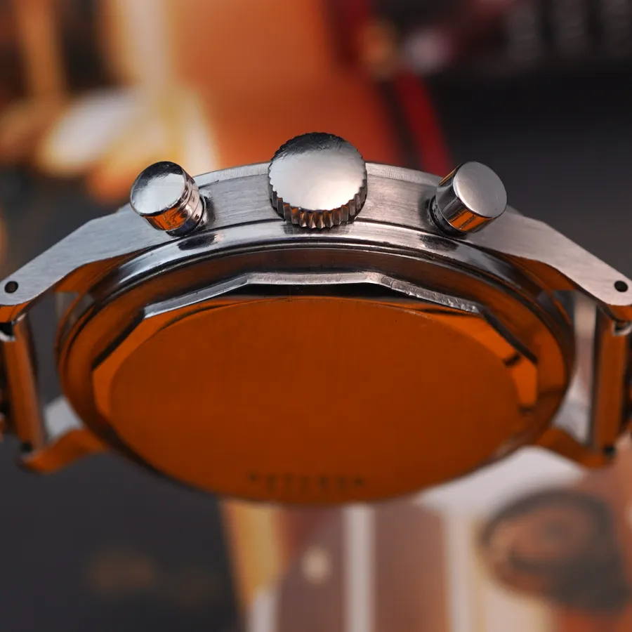 Universal Genève Compax 22499 Two-Tone Dial - pump pushers