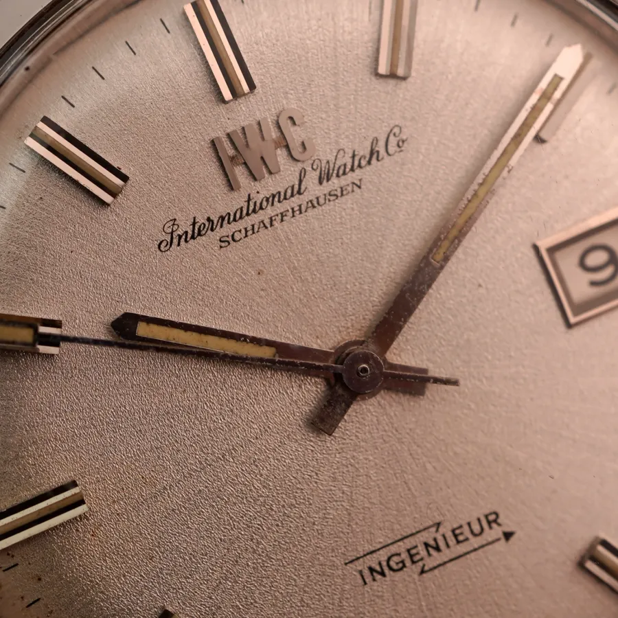 IWC Ingenieur 866 AD Gay-Frères Bracelet - original sunburst finish