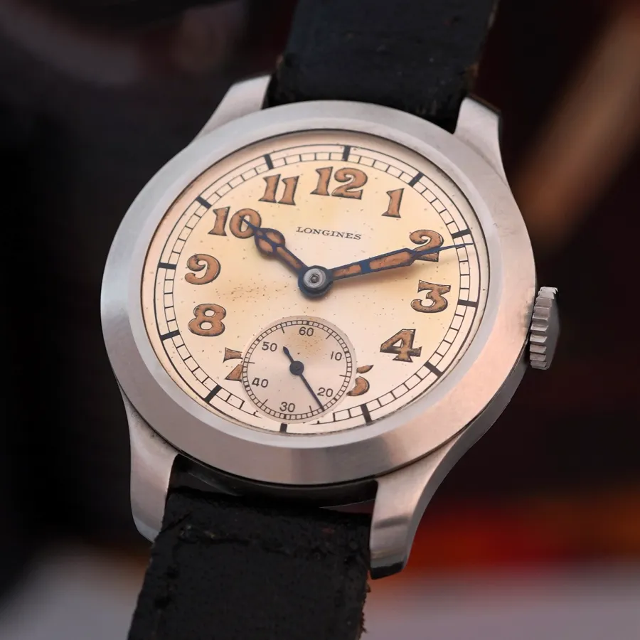 Longines Cal. 12.68Z from 1930s - cathedral hands