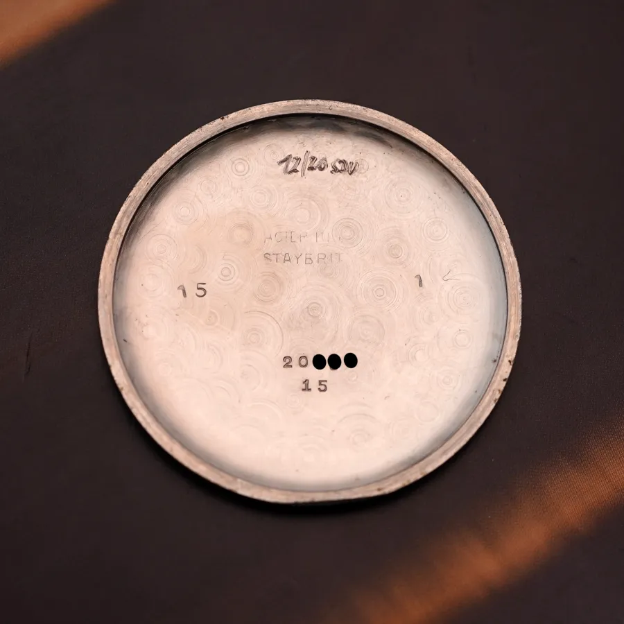 Longines Cal. 12.68Z from 1930s - case / order number inside the back