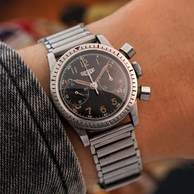 Vintage Heuer Flieger Chronograph