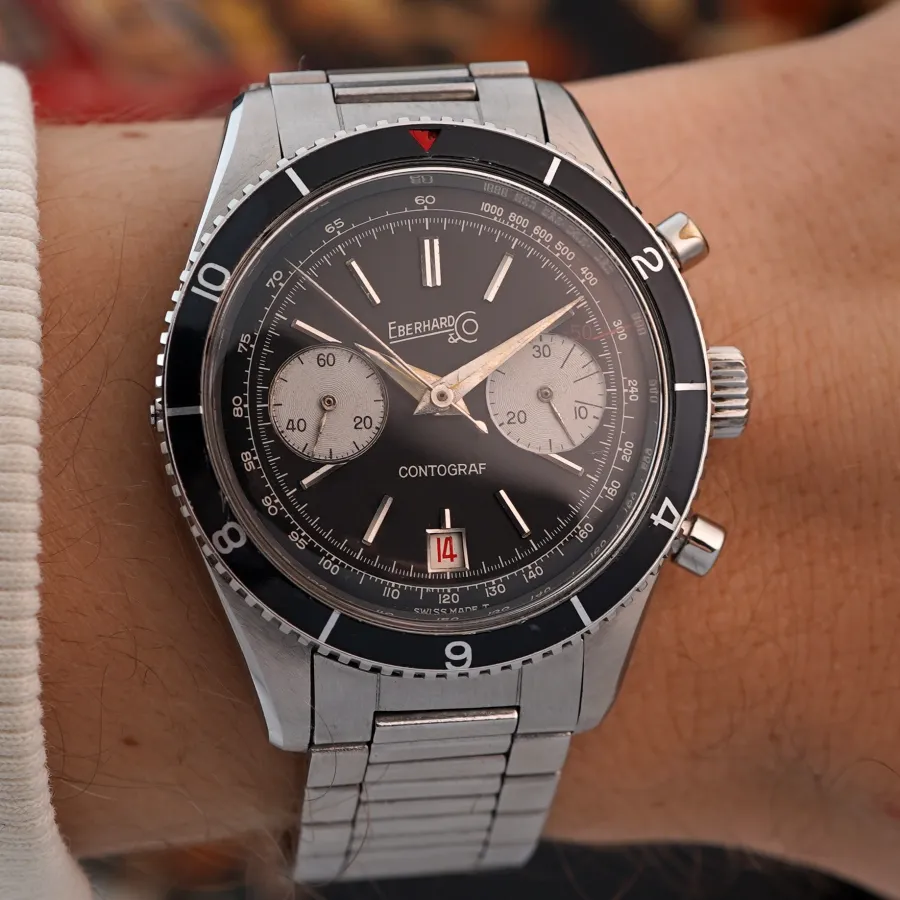 Eberhard Contograf 14901 Roulette Date - sporty look on the wrist