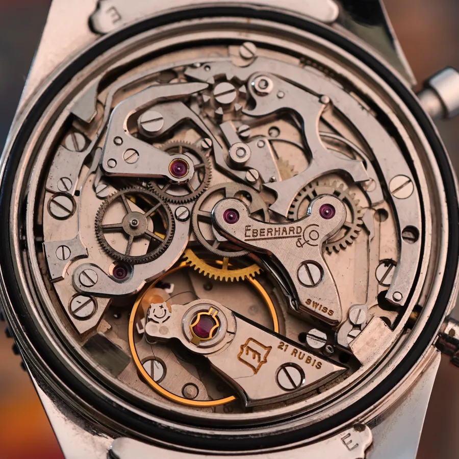 Eberhard Contograf 14901 Roulette Date - manual wind caliber Eberhard 310-82