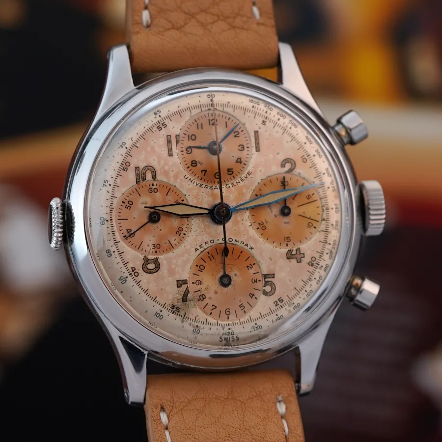 Universal Genève Aero-Compax 224107 - First Series - 38 mm Gehäuse