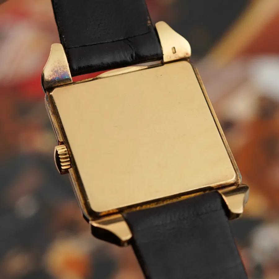 Patek Philippe 2424 Cioccolatone - Flame Lugs - gedrückter Boden