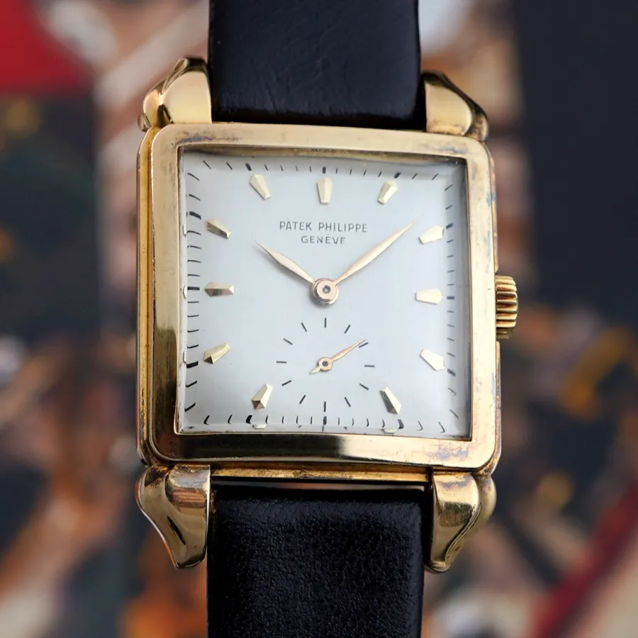 Patek Philippe 2424 Cioccolatone - Flame Lugs - unpoliertes Gehäuse