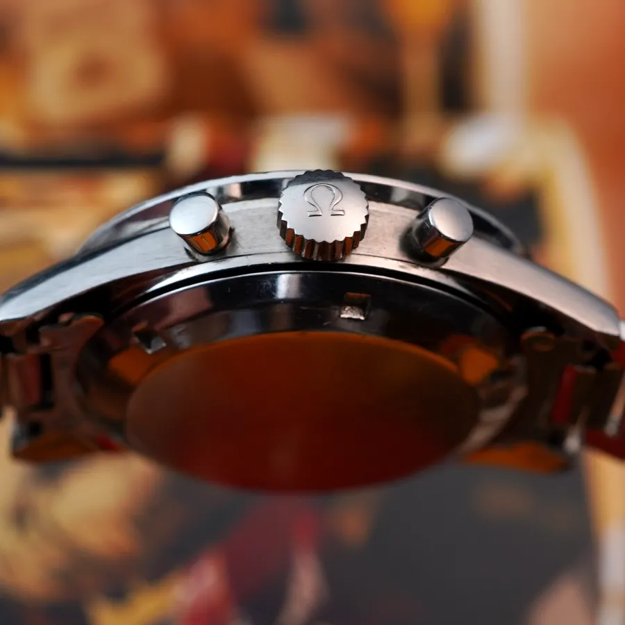 Omega Speedmaster 2998-1 Tropical MK1 - original Omega crown and chronograph pushers