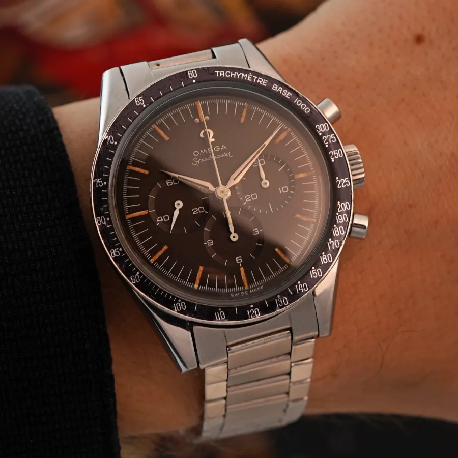 Omega Speedmaster 2998-1 Tropical MK1 - an exceptional and historically important early Speedmaster