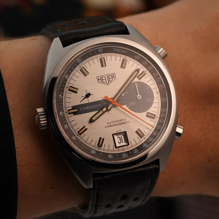 Heuer Carrera 1553 S - a robust vintage chronograph perfectly suited for everyday wear