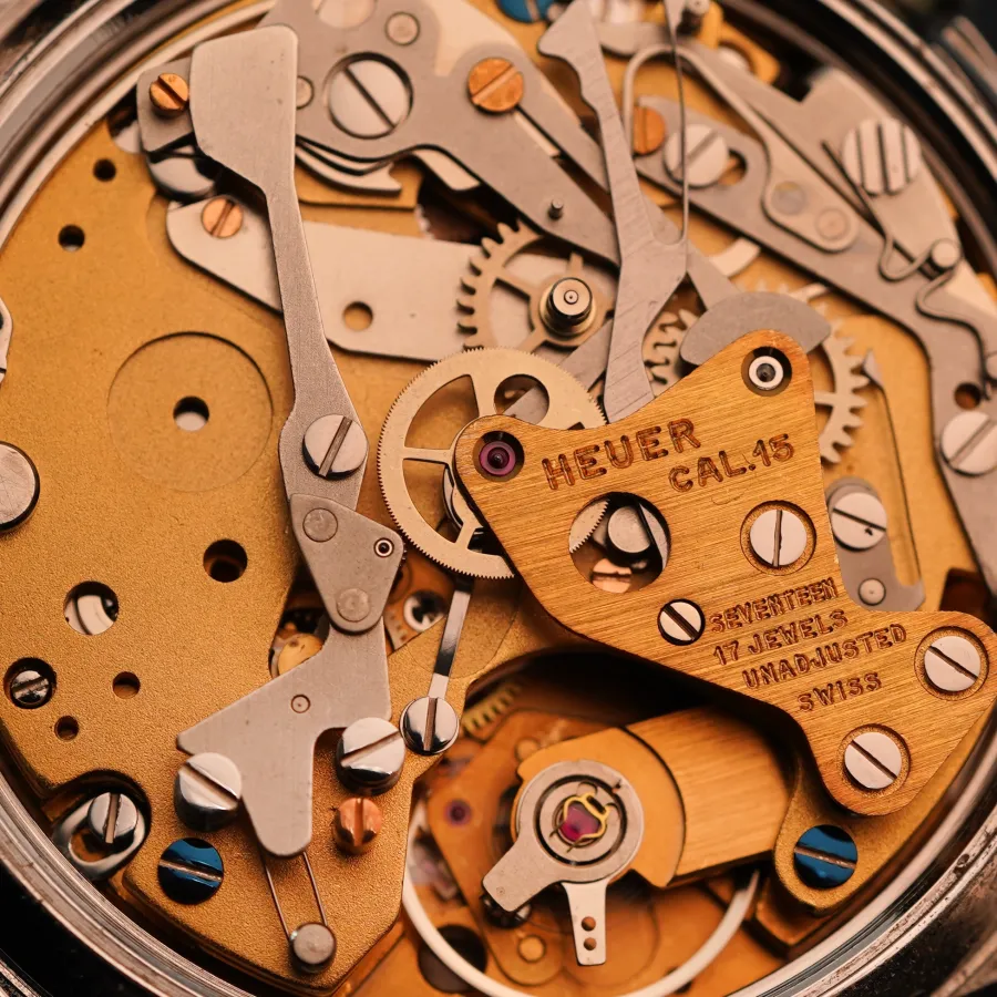 Heuer Carrera 1553 S - Heuer Cal. 15