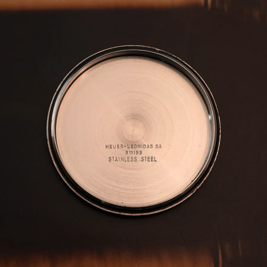 Heuer Carrera 1553 S - correct engravings inside the back