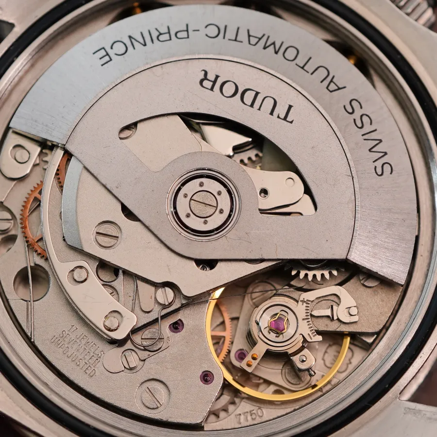 Tudor Oysterdate 94300 Monte-Carlo - automatic caliber Valjoux 7750 with a date quickset