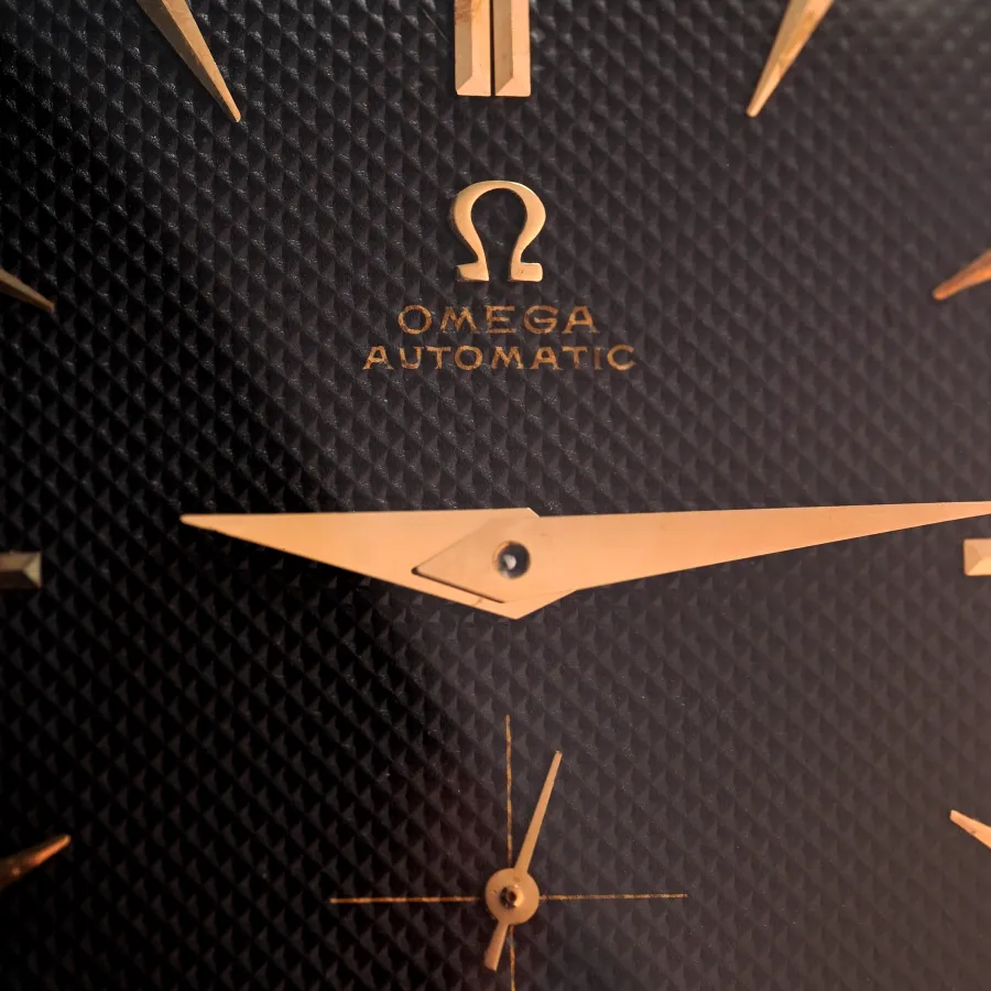 Omega Cioccolatone 3903 Black Waffle Dial - absolut makelloser Zustand