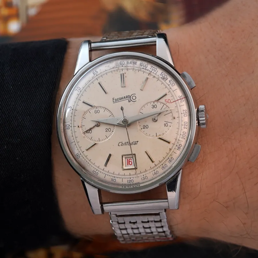 Eberhard Contodat 14900 Roulette Quickset Date - Eleganz mit sportlicher Note
