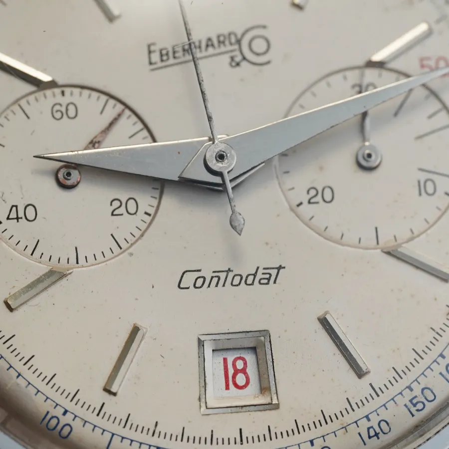 Eberhard Contodat 14900 Roulette Quickset Date - Dauphine Zeiger und Roulette-Datum