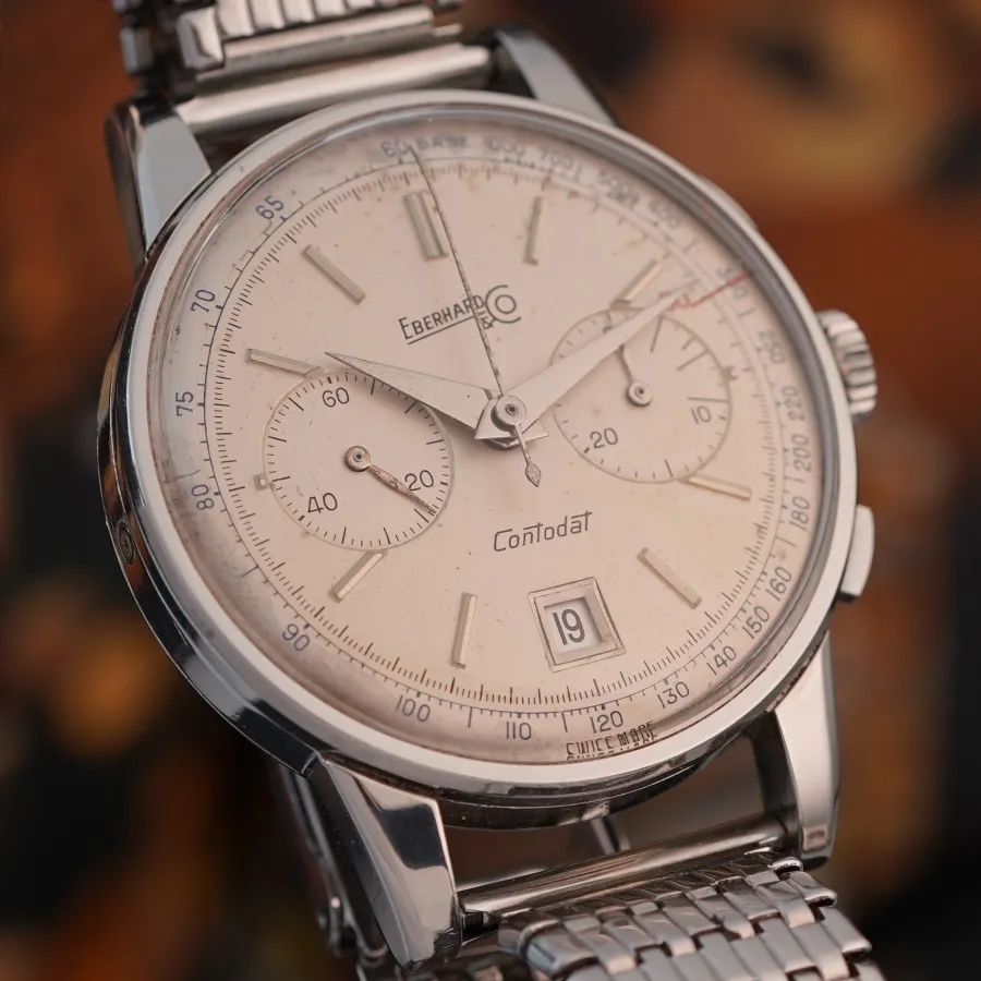 Eberhard Contodat 14900 Roulette Quickset Date - hervorragender Gesamtzustand