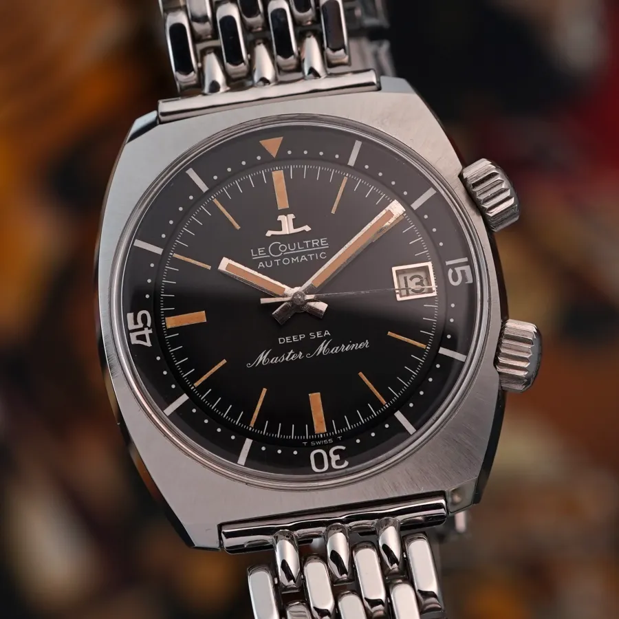 Jaeger-LeCoultre Deep Sea Master Mariner E558 Barracuda - 37 mm Edelstahlgehäuse mit intaktem Schliff