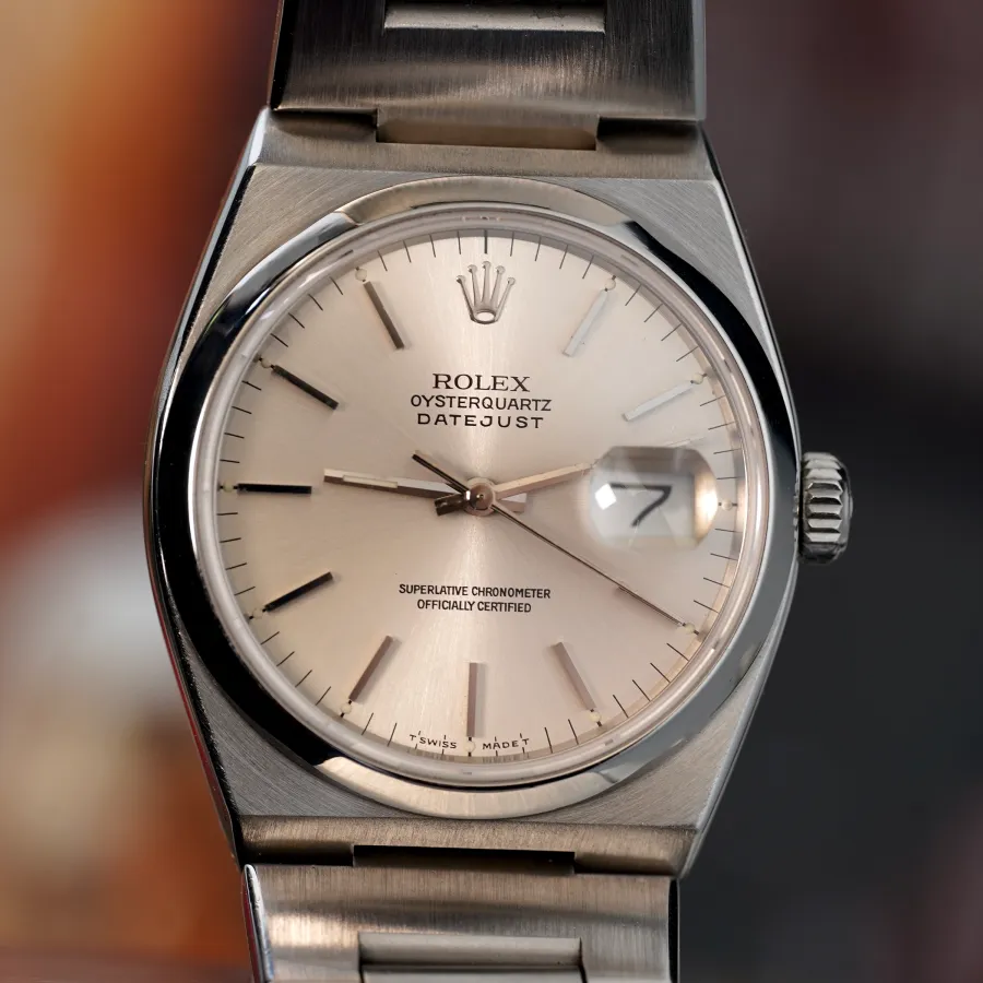 Rolex Oysterquartz Datejust 17000 Rare Original Set - klassische Rolex Oysterquartz aus dem Jahr 1983