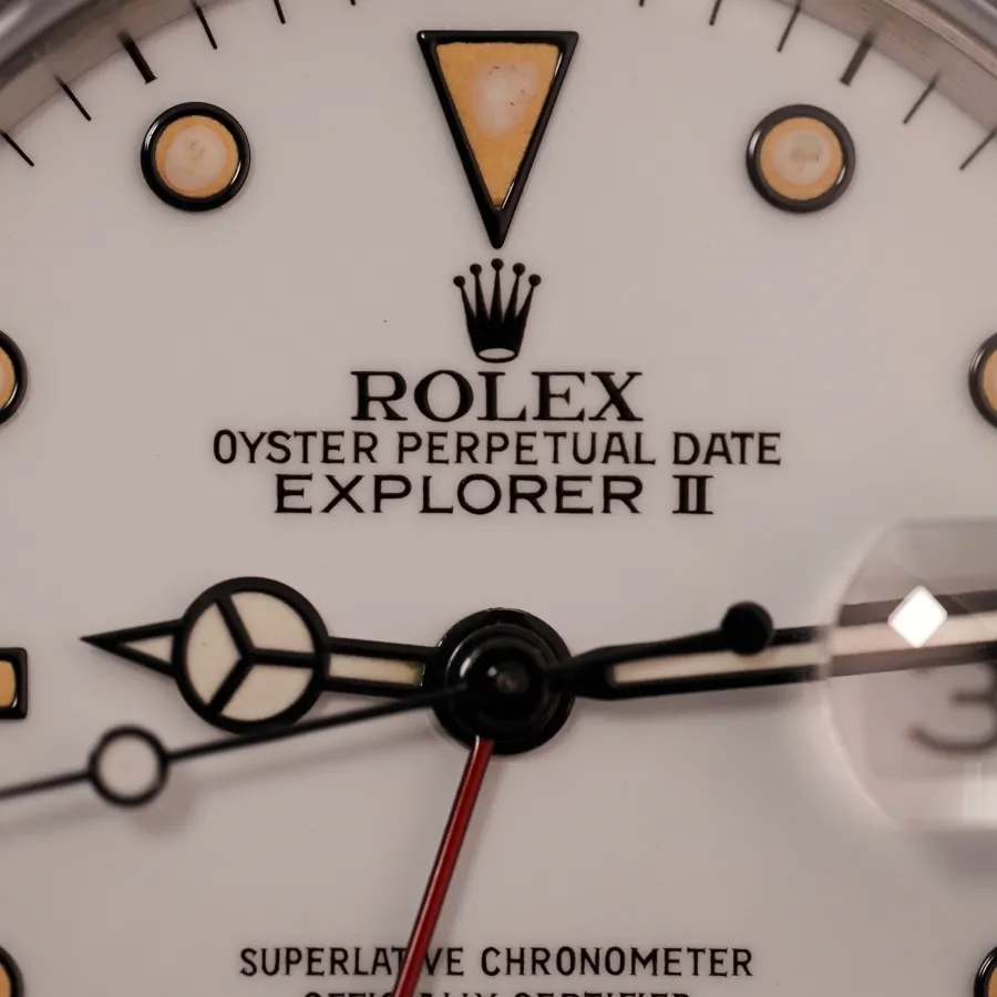 Rolex Explorer 16570 Chicchi di Mais - Box and Papers - perfektes weißes Zifferblatt