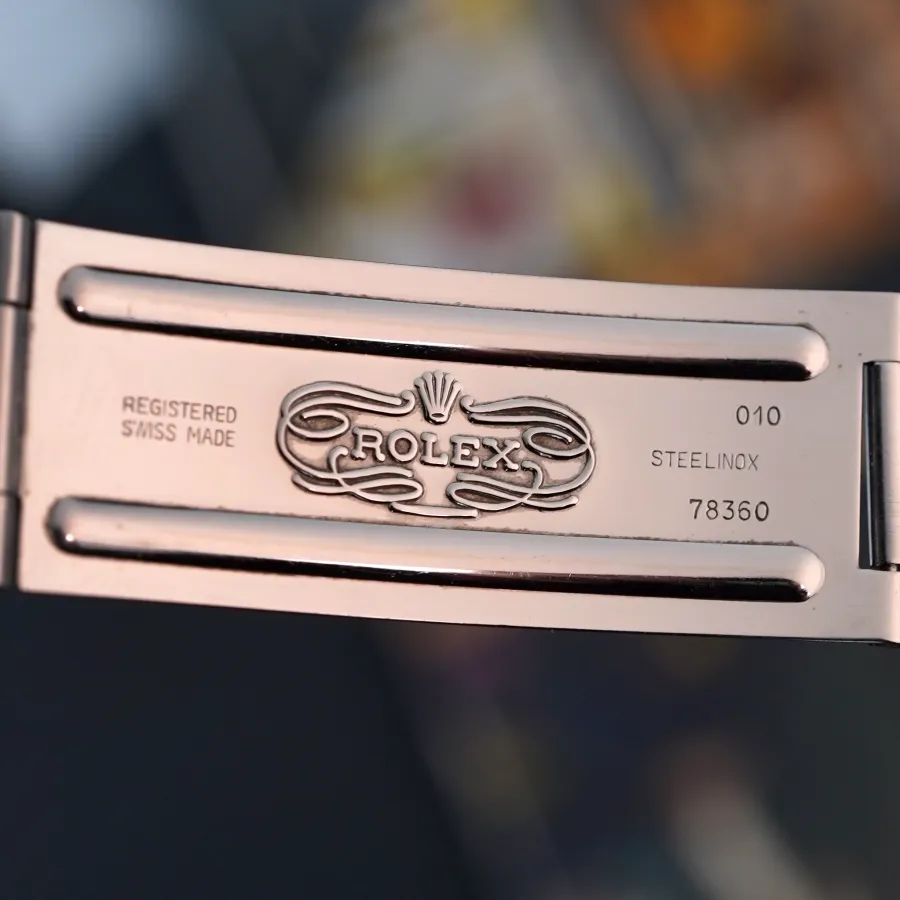 Rolex Explorer 16570 Chicchi di Mais - Box and Papers - Armband-Ref. 78360, Schließe Code O10