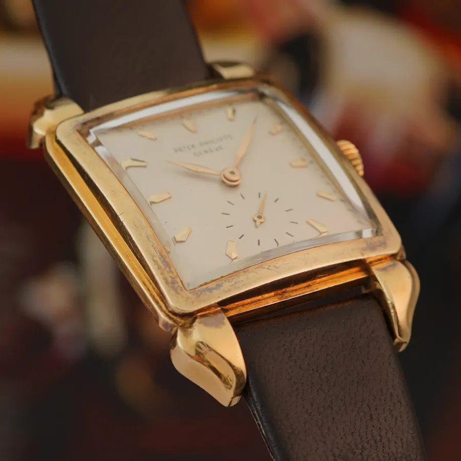 Patek Philippe 2424 Cioccolatone - Flame Lugs - exotische Flammenanstöße