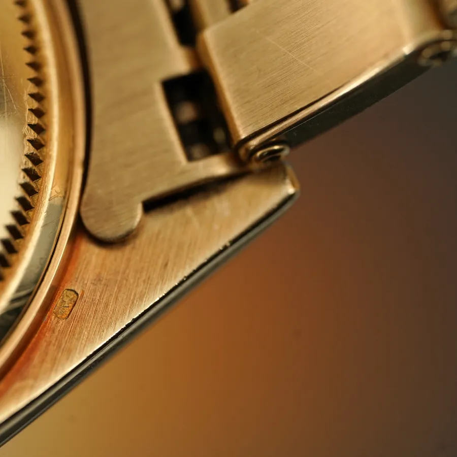 Rolex Day-Date 6611B Matt Gray Dial - D'Agosto Bracelet - intact gold hallmark