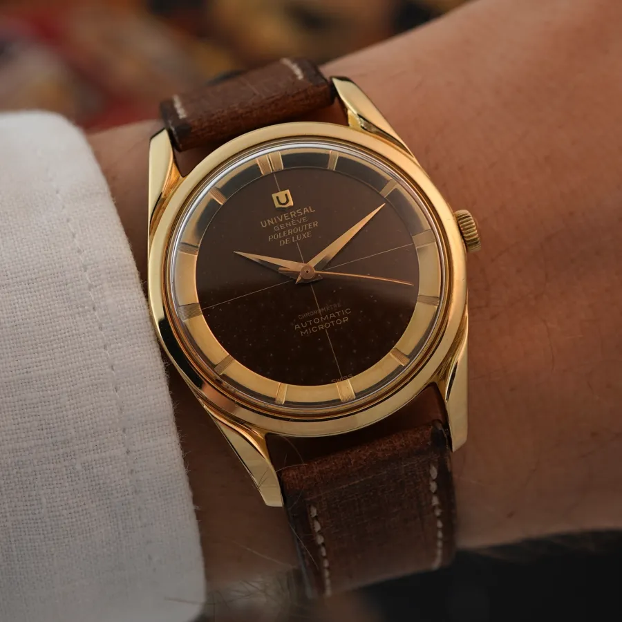 Universal Genève Polerouter De Luxe 10357/3 CHRONOMETER - eine der begehrenswertesten Polerouter überhaupt