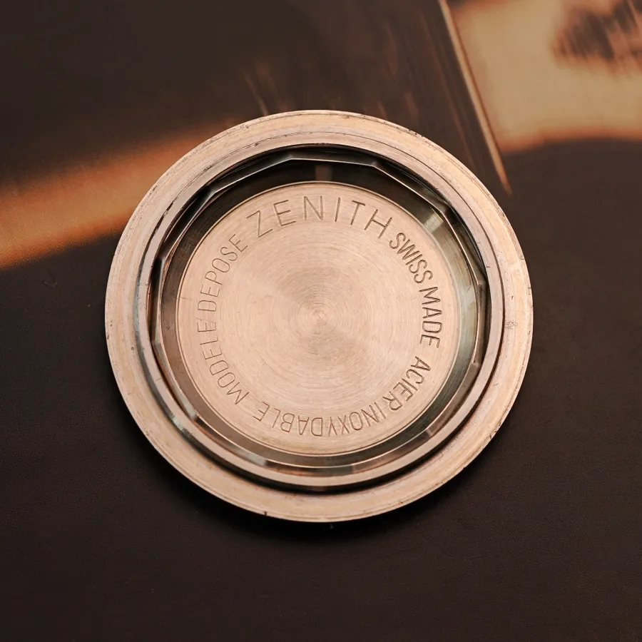 Zenith Diver A3637 "Zebra" - Gay-Frères Bracelet - correct engravings inside the back