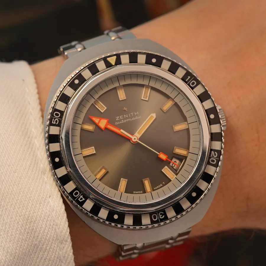 Zenith Diver A3637 "Zebra" - Gay-Frères Bracelet - rare, collectible and simply cool
