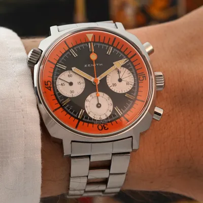 Vintage Zenith Super Sub Sea