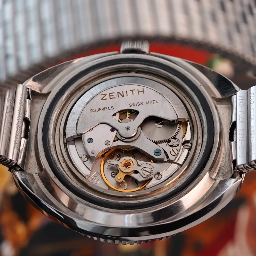 Zenith Diver A3637 Big Sea Blue - reliable automatic cal. Zenith 2552 PC