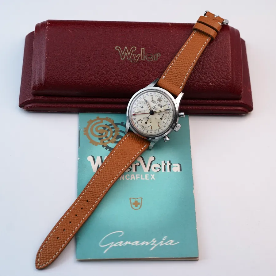 Wyler Triple Calendar Chronograph Waterproof