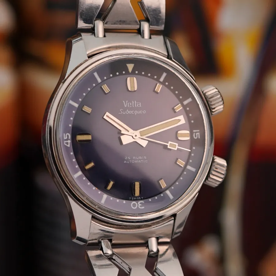 Vetta Subacqueo Super Compressor Diver - 36 mm Gehäuse mit drehbarer Innenlünette