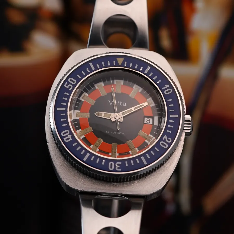 Vetta Swissstar Diver 1000m Bakelite Bezel - 45 mm Durchmesser