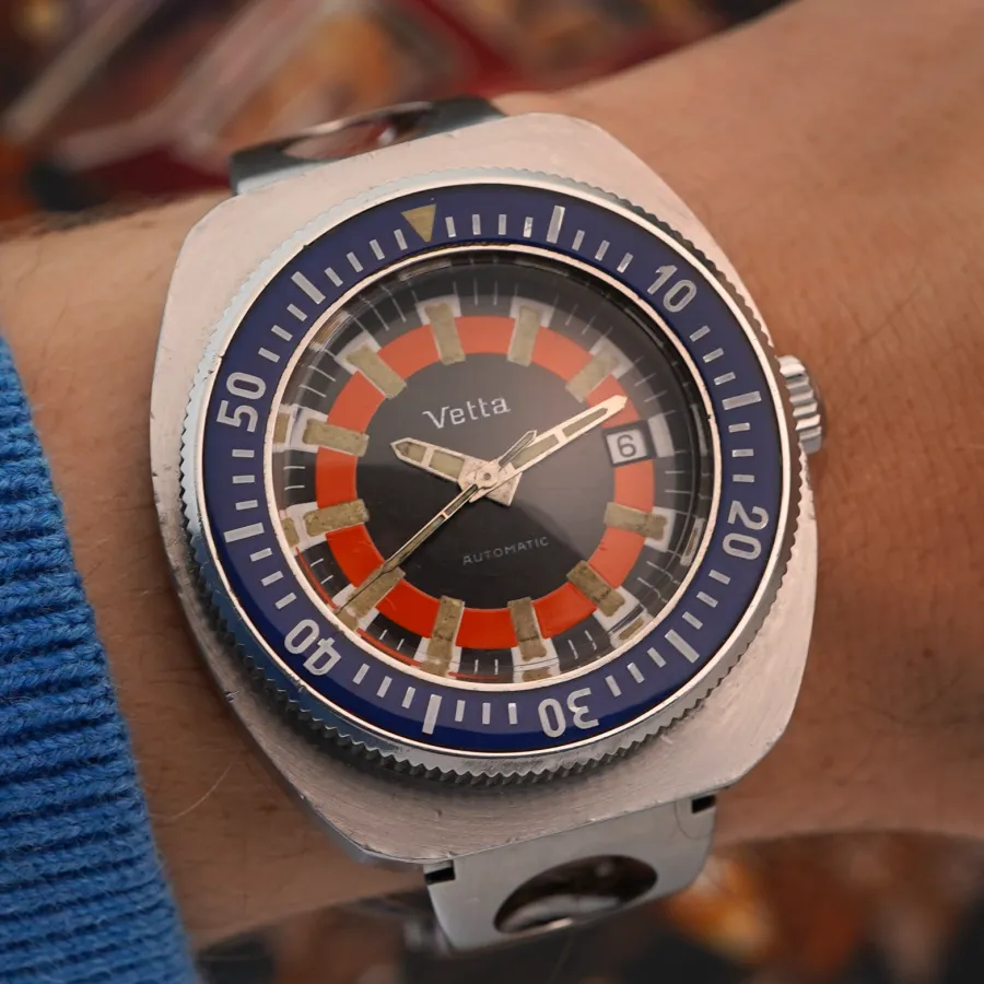 Vetta Swissstar Diver 1000m Bakelite Bezel - beeindruckender Vintage-Look