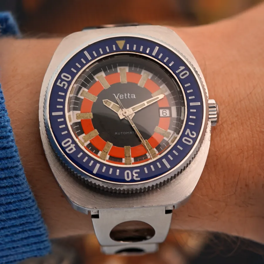 Vetta Swissstar Diver 1000m Bakelite Bezel - unverwechselbarer Zeitgeist der 1970er-Jahre am Handgelenk