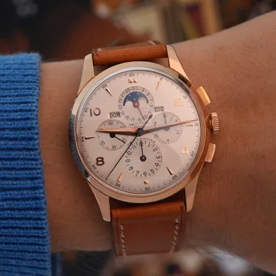 Vintage Universal Genève Tri-Compax
